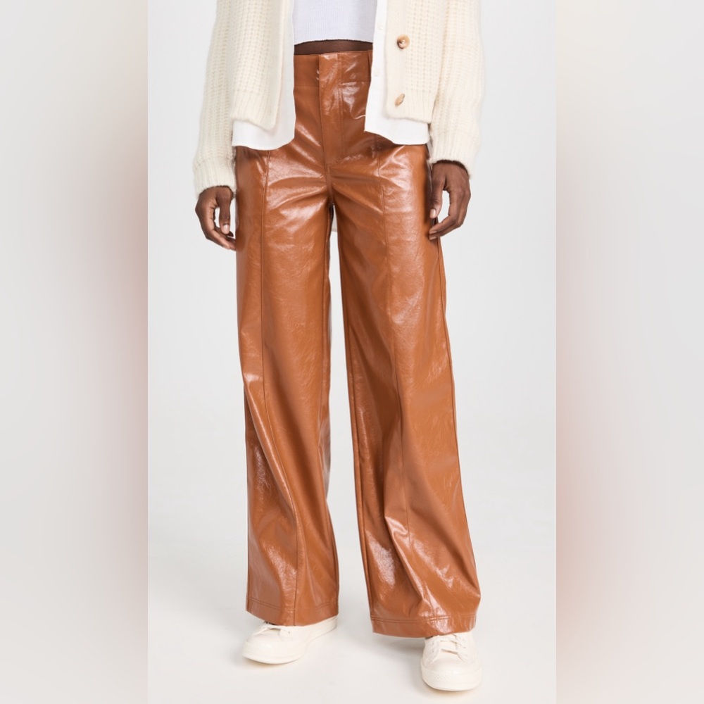 Free people star crossed lovers faux leather pants